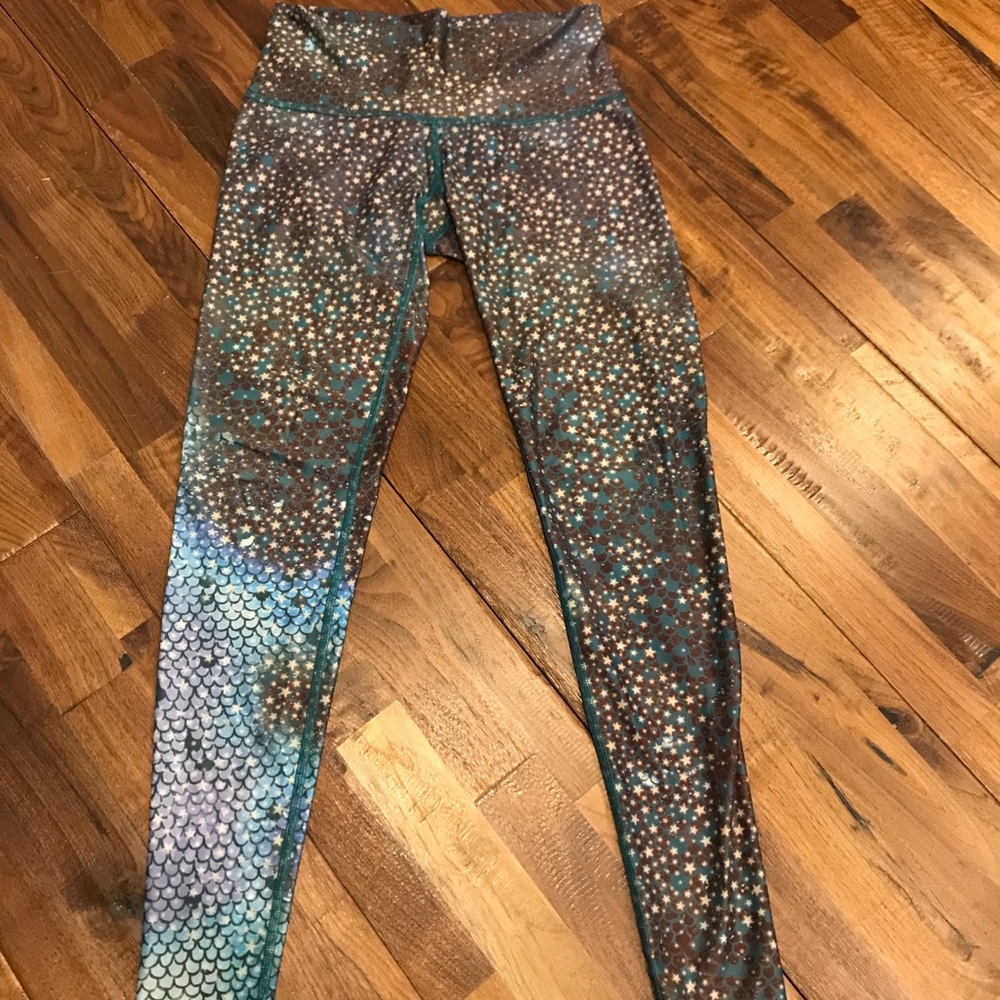 Teeki Mermaid Fairyqueen hot pants in teal
